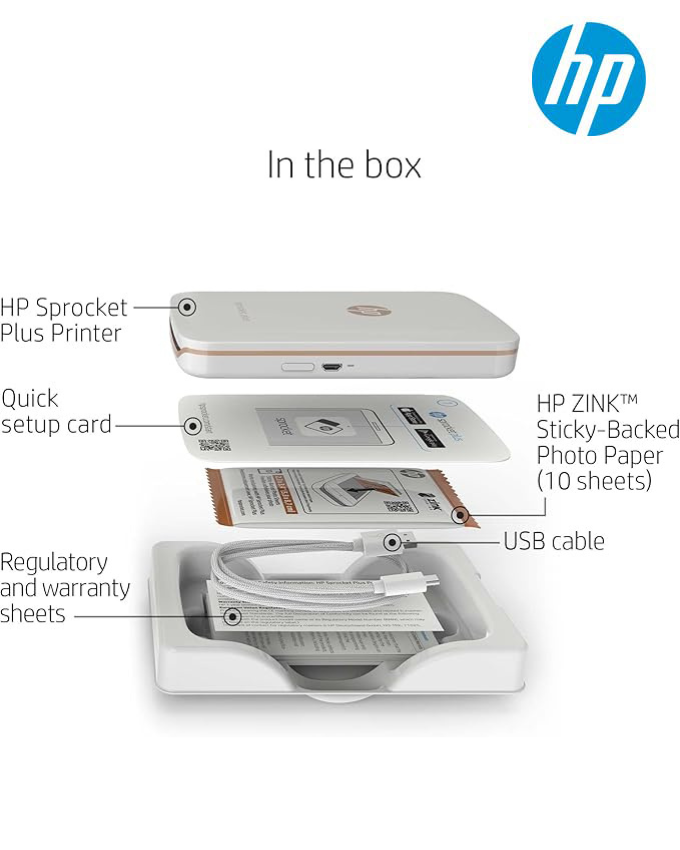 HP Sprocket Plus Smartphone Printer